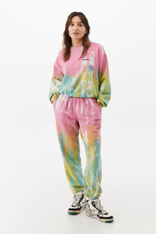 Iets frans tie cheap dye joggers