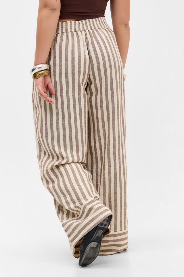 UO Daybreak Gestreifte Leinen-Hosen #2