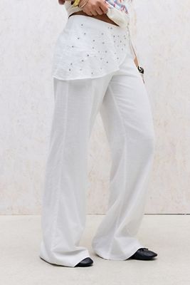 Pantalon-jupe Indi clouté Kimchi Blue