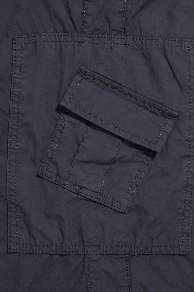 Pantaloni Cargo BDG Grigio Scuro Y2K a Vita Bassa #6