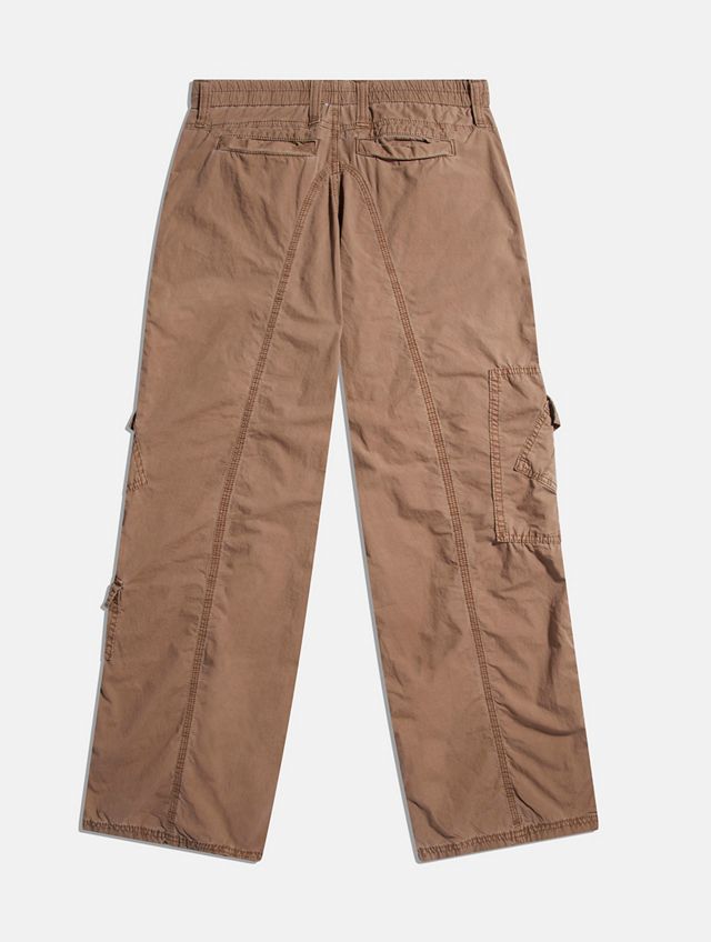 BDG Brown Y2K Low Rise Cargo Pants #5