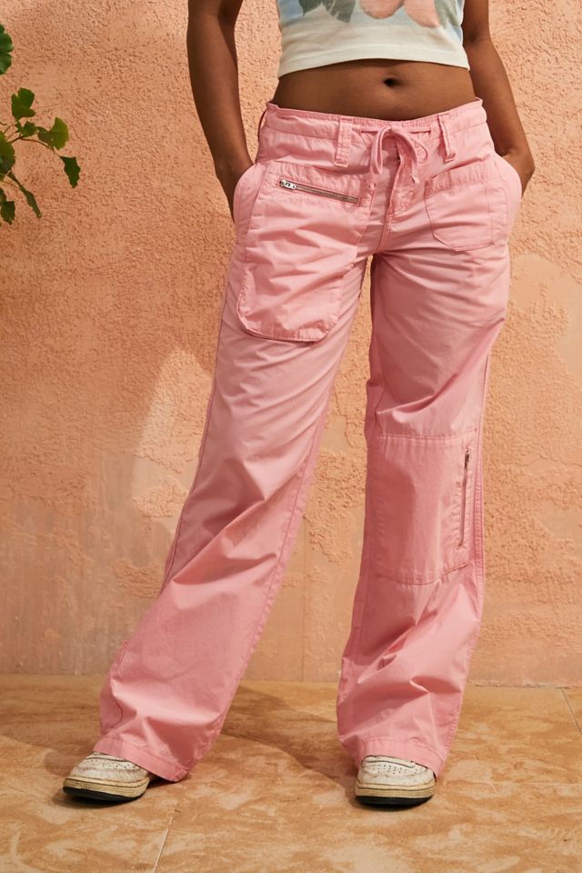 Cargo store trousers pink