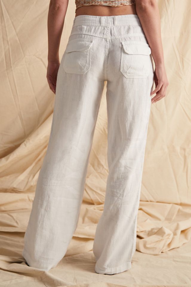 UO Linen 5-Pocket Pants