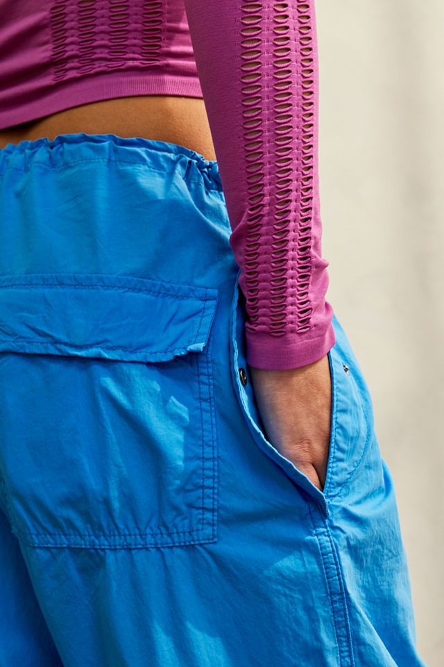iets frans... Blue Baggy Tech Pants  #4