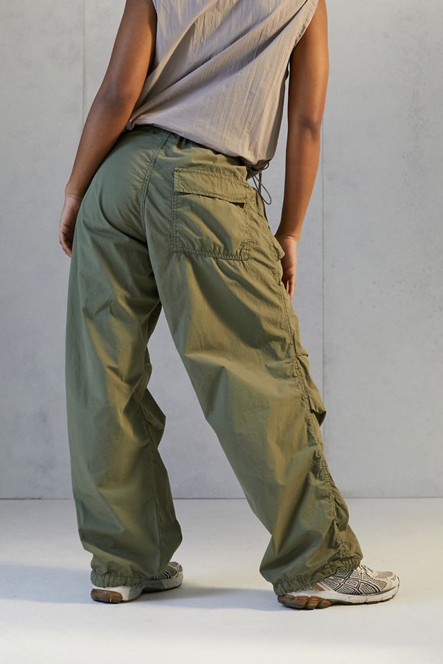 iets frans... Khaki Baggy Tech Pants #2