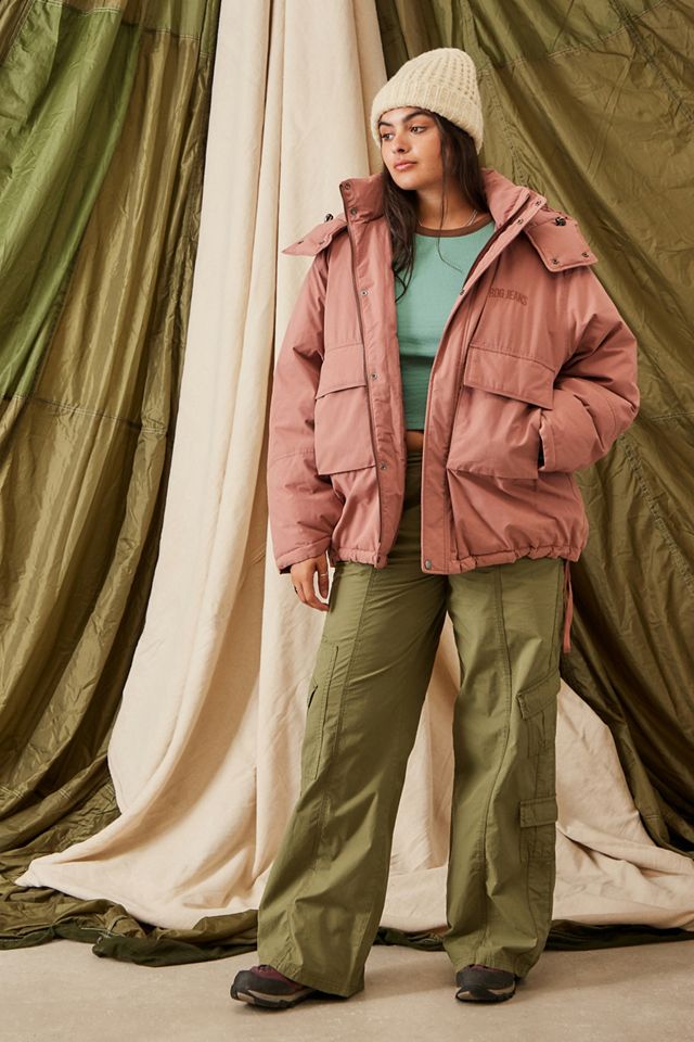 BDG - Pantalon cargo à taille basse années 2000 kaki #1