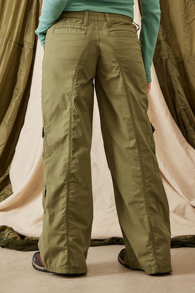 BDG - Pantalon cargo à taille basse années 2000 kaki #2