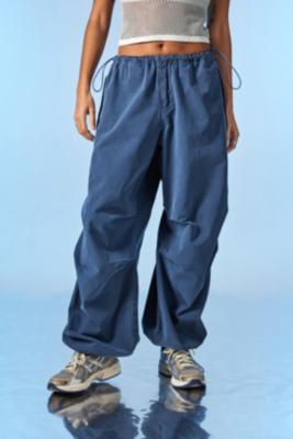 iets frans... Blue Heavyweight Baggy Tech Pants | Urban Outfitters UK