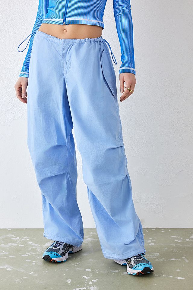 iets frans... Light Blue Lightweight Baggy Tech Pants | Urban Outfitters UK