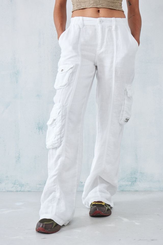 BDG White Cargo Pant