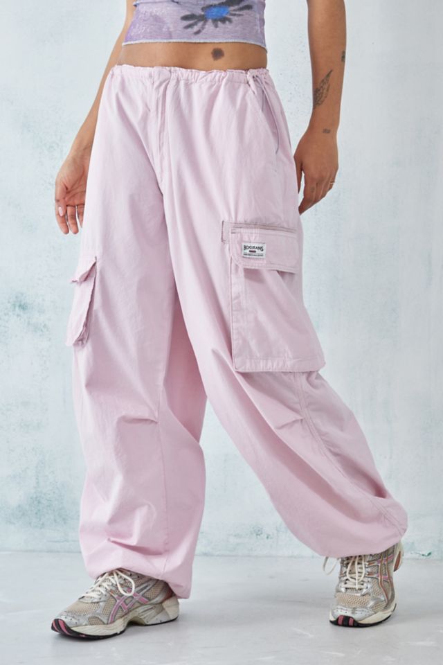 Urban outfitters pink cargo hot sale pants