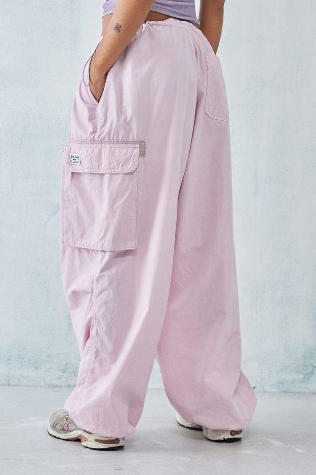 BDG Pink Chute Ultra-Wide Pocket Pants | Urban Outfitters UK
