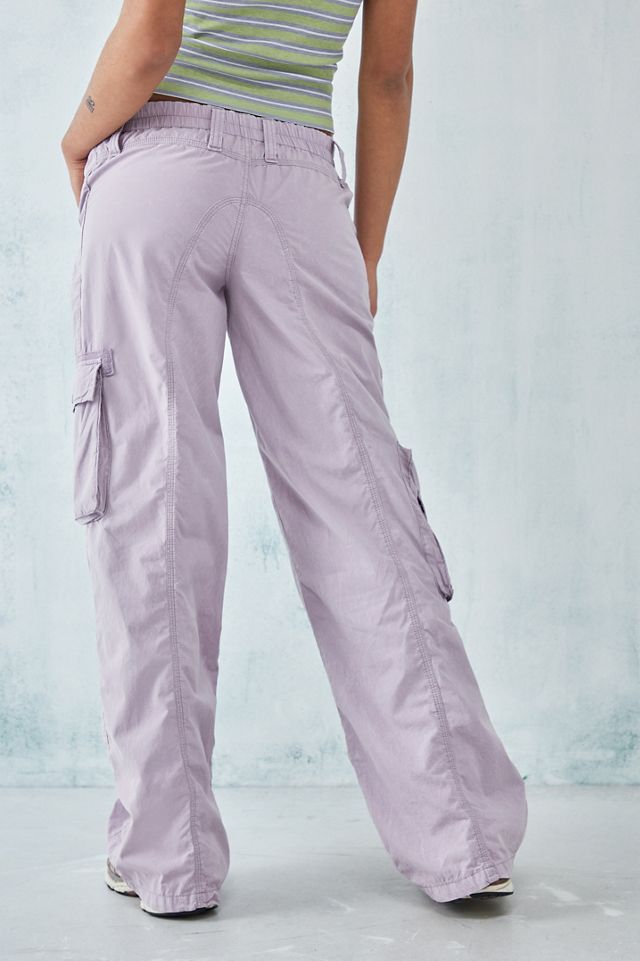 BDG Y2K Lilac Multi-Pocket Cargo Pants #2