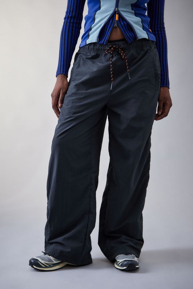 iets frans... Black Zip-Up Wide Track Pants  #1