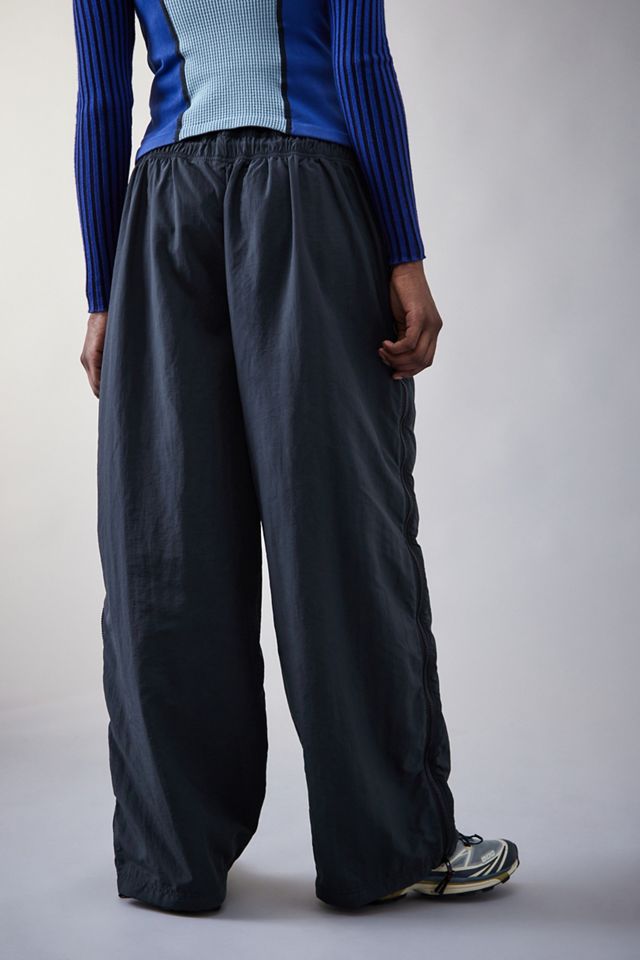 iets frans... Black Zip-Up Wide Track Pants  #2