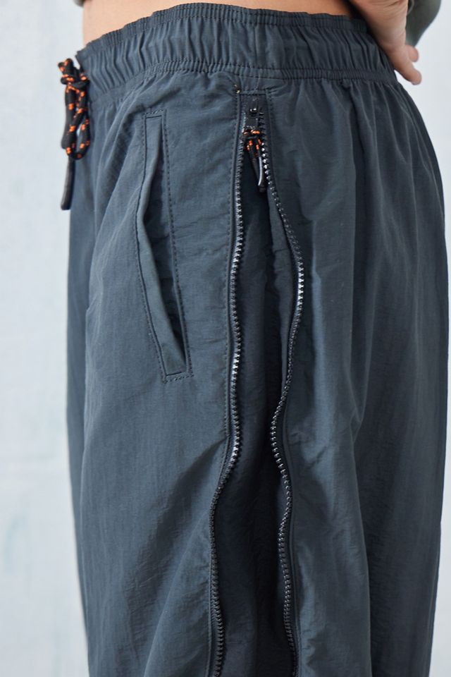 iets frans... Black Zip-Up Wide Track Pants  #7