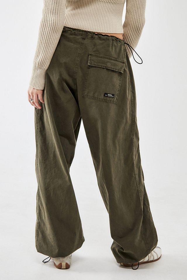 BDG Khaki Ocho Baggy Tech Pants #3