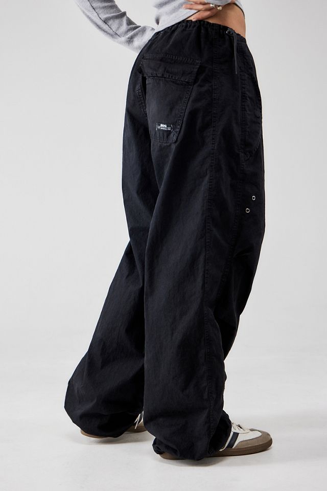 BDG Black Ocho Baggy Tech Pants #3