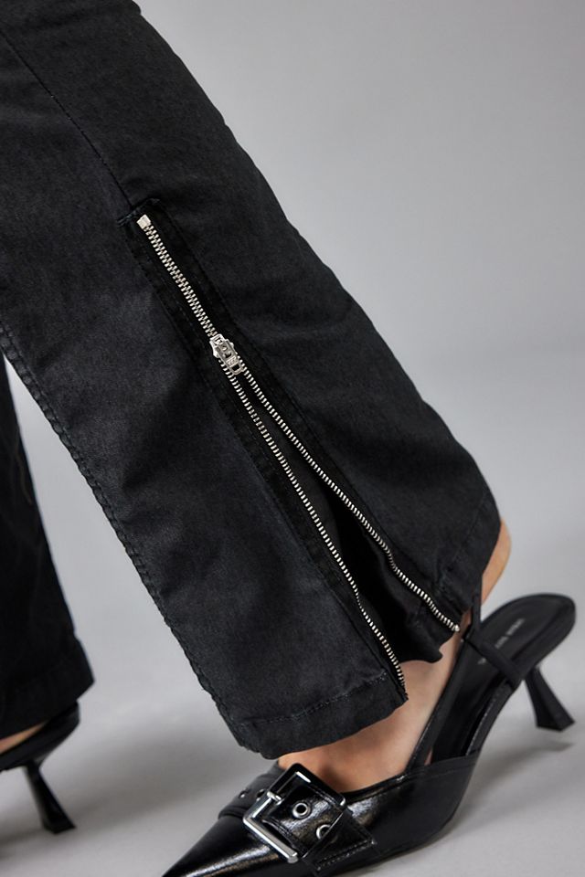 BDG Black Y2K Romi Bootcut Stretch Cargo Pants #3