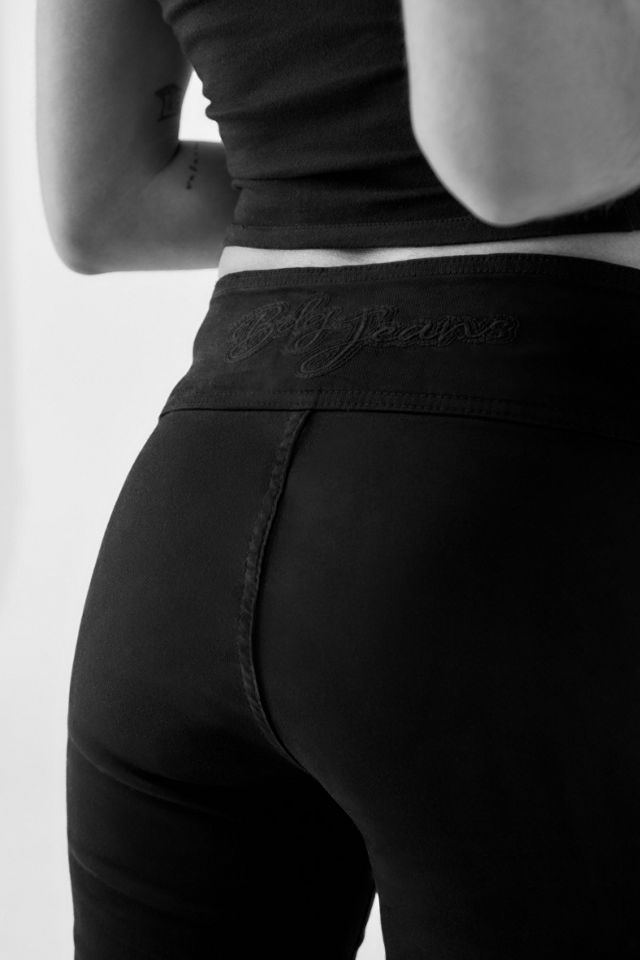 Pantaloni a Zampa BDG Black Honey con Fibbia a O #4