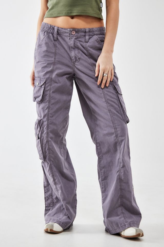 BDG Y2K Lilac Multi-Pocket Cargo Pants