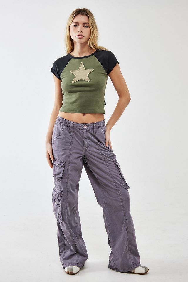 BDG Purple Y2K Multi-Pocket Cargo Pants #2
