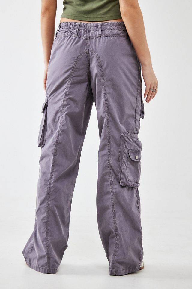 BDG Purple Y2K Multi-Pocket Cargo Pants #3