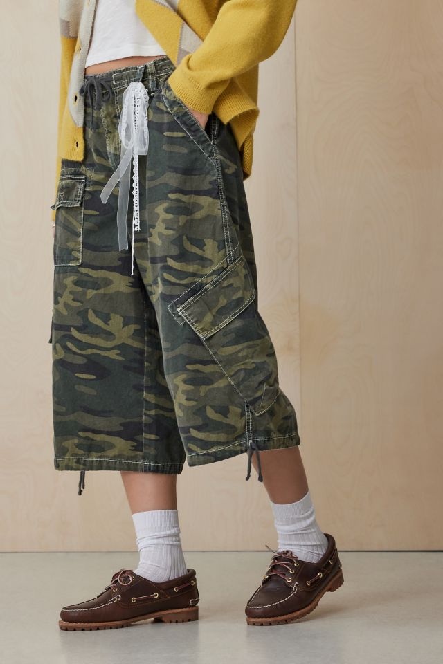 Camo cargo 2024 shorts women