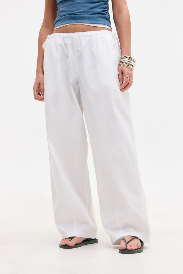 Pantaloni Poplin BDG Bobbi con Laccetti Laterali #1