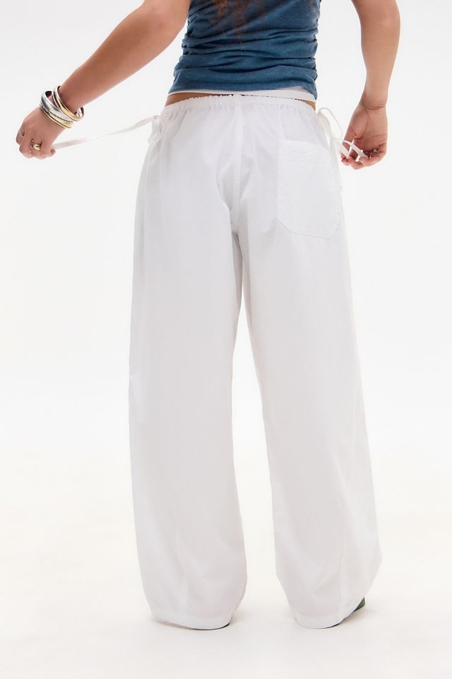 Pantaloni Poplin BDG Bobbi con Laccetti Laterali #4