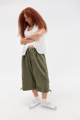Dallas Cropped Cargo Trousers - L at Urban Outfitters - BDG - Modalova