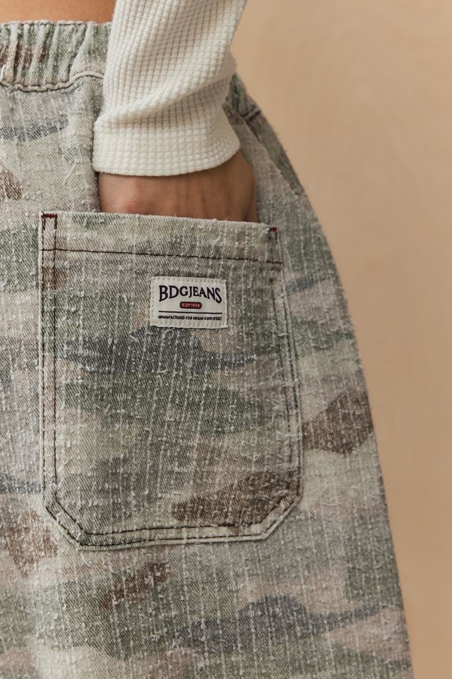 BDG Bobbi Distressed Camo Trousers #2