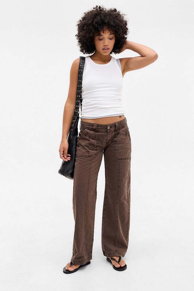 Pantalons Lowrider BDG Kayla Casual YK2 #1