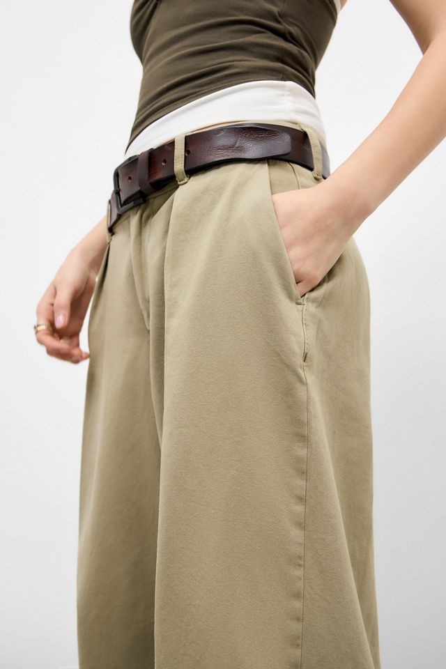 BDG Rey Wide Leg Chino Trousers #2
