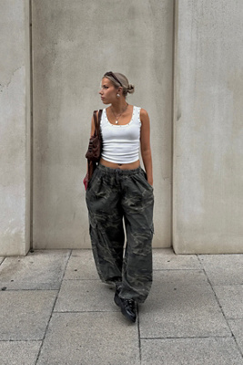 BDG Bobbi Camo Cocoon Trousers Product Page