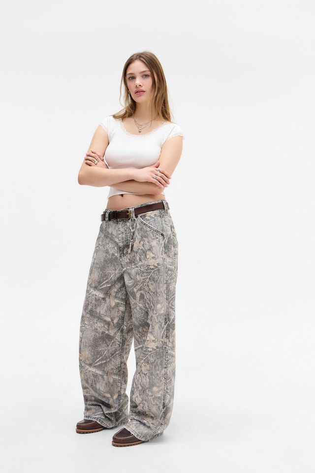 Pantalones BDG de Camuflaje de Árbol Lavado #2