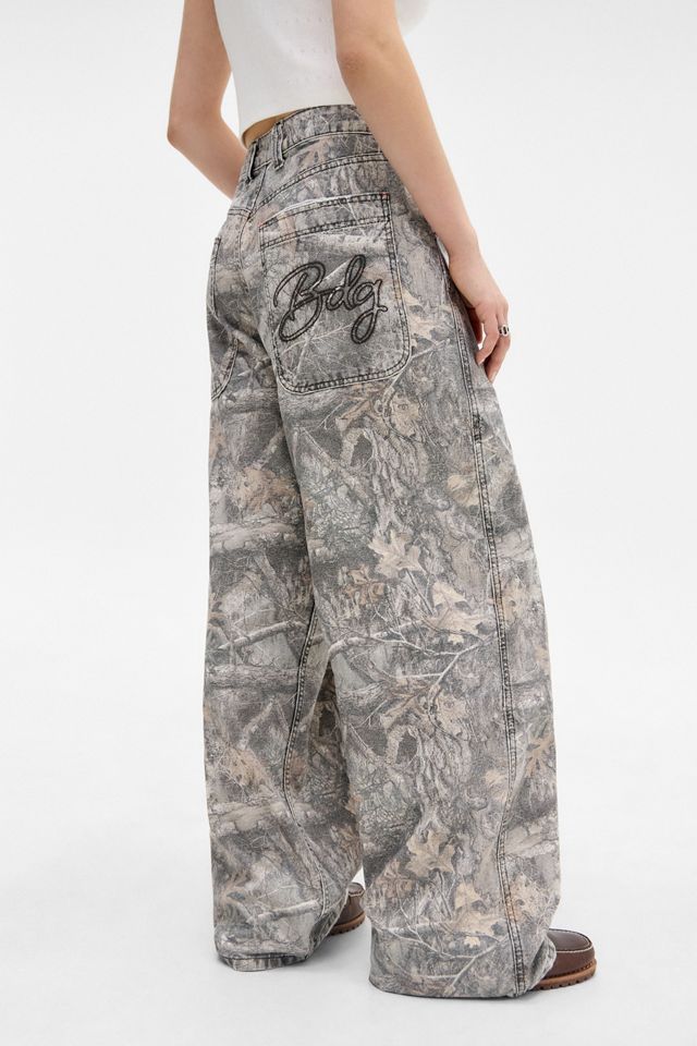 Pantalones BDG de Camuflaje de Árbol Lavado #4