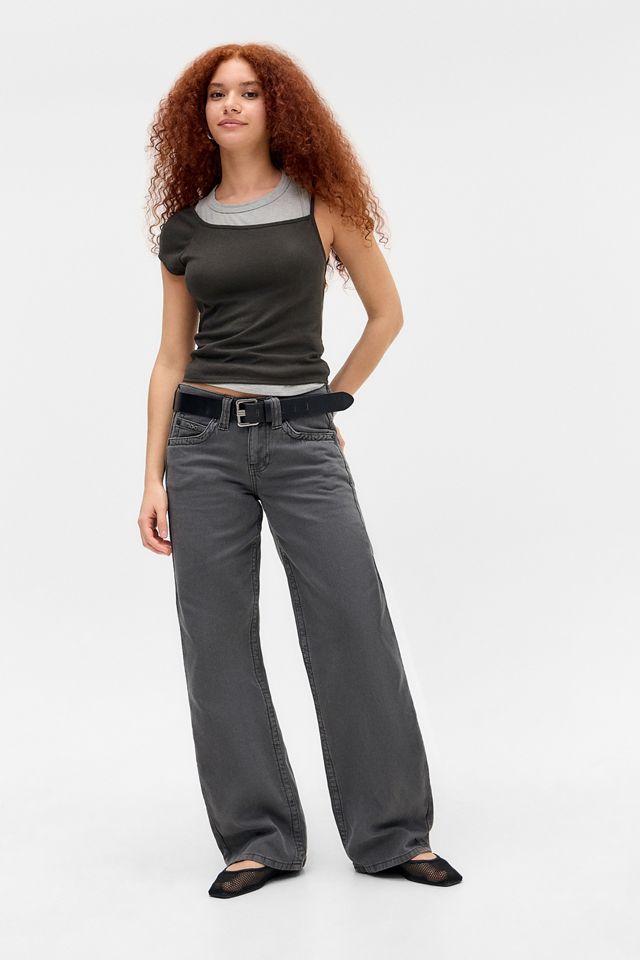 BDG Kayla Lowrider Flache Cordhose #1