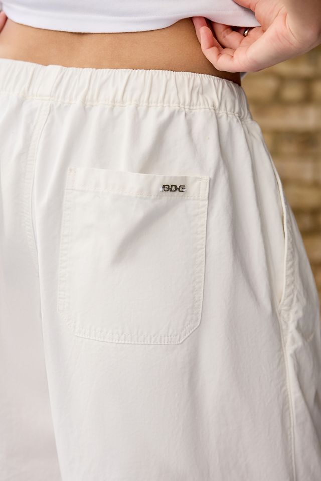 BDG White Bobbi Baggy Cocoon Trousers #3