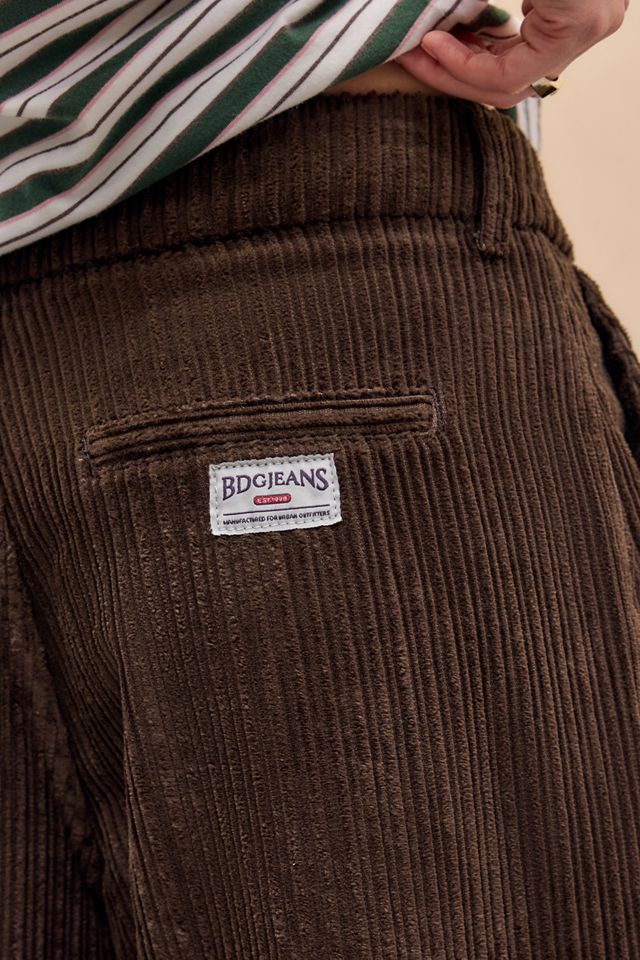 Pantalons chino en velours côtelé BDG Brown Rey #3