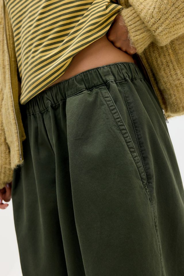 BDG Khaki Bobbi Baggy Cocoon Trousers #2