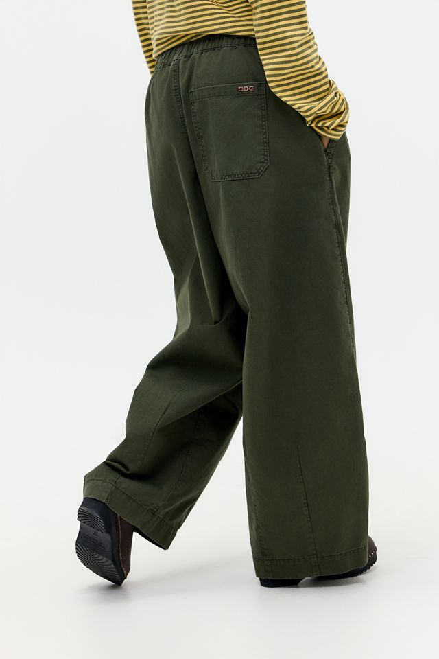 BDG Khaki Bobbi Baggy Cocoon Trousers #3