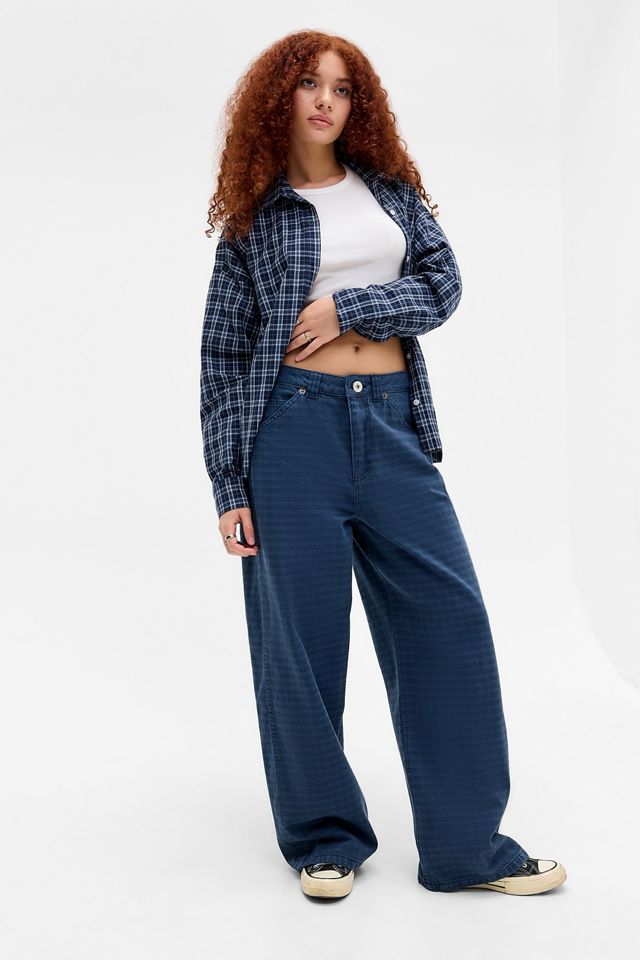 BDG Mini Check Baggy Trousers #2
