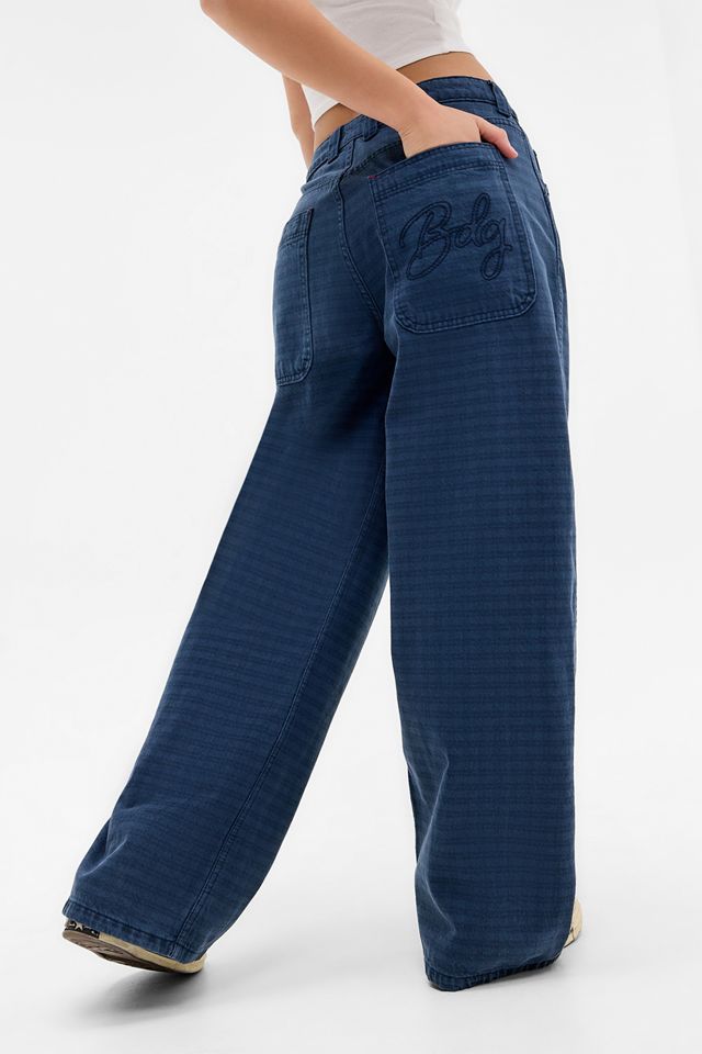 BDG Mini Check Baggy Trousers #3