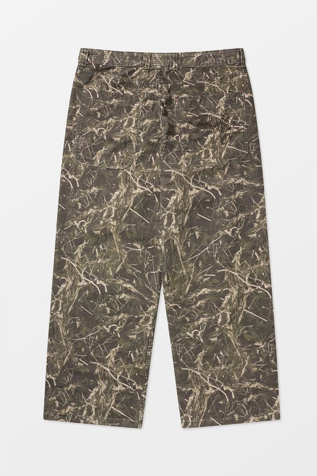 BDG Dark Camo Baggy Canvas Trousers #7