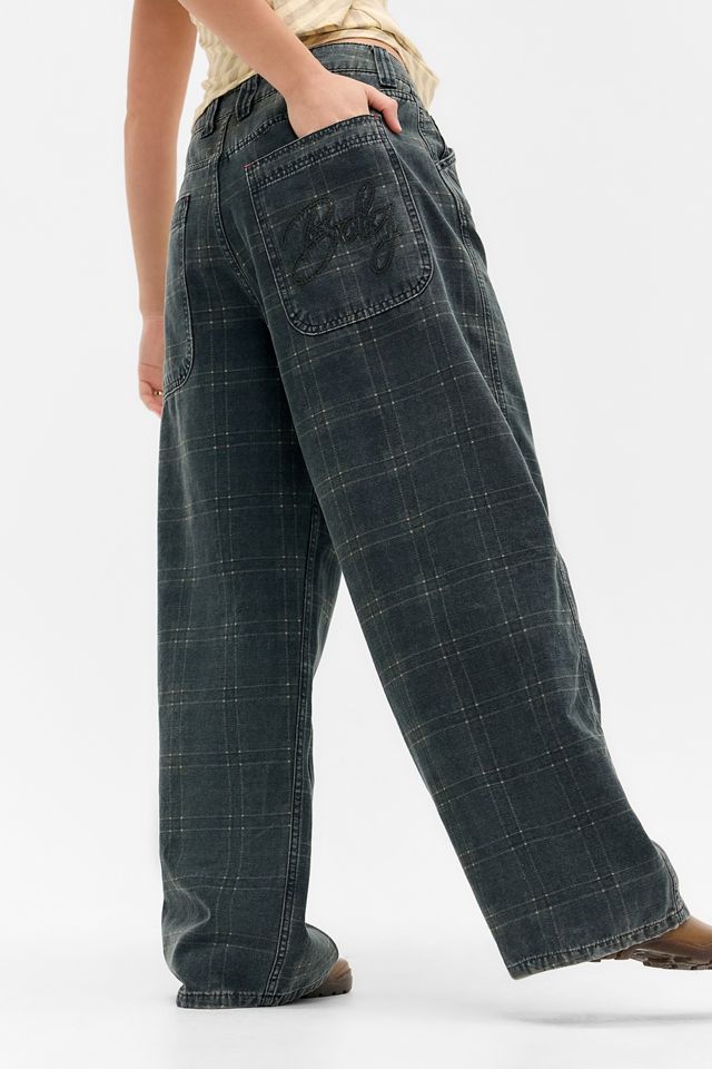 BDG Moody Karierte Baggy-Hose #2