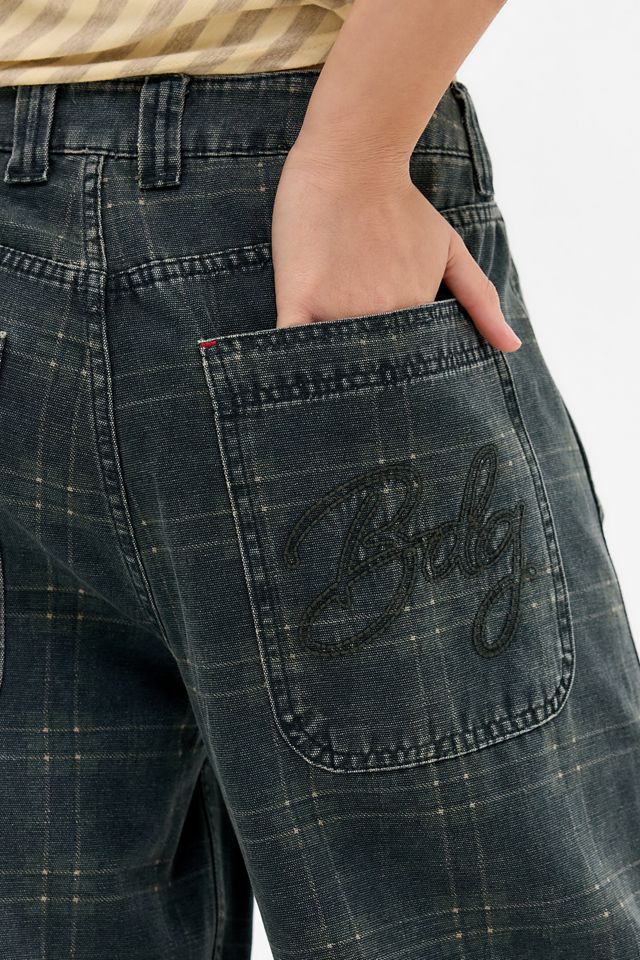 BDG Moody Karierte Baggy-Hose #3