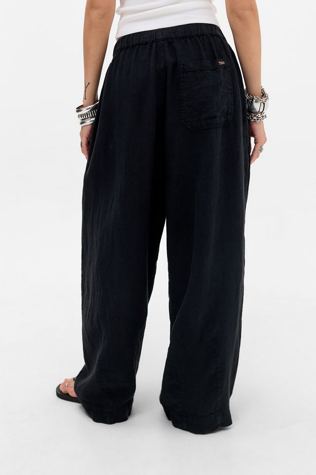 Pantalones Cocoon Holgados de Lino Bobbi BDG #2