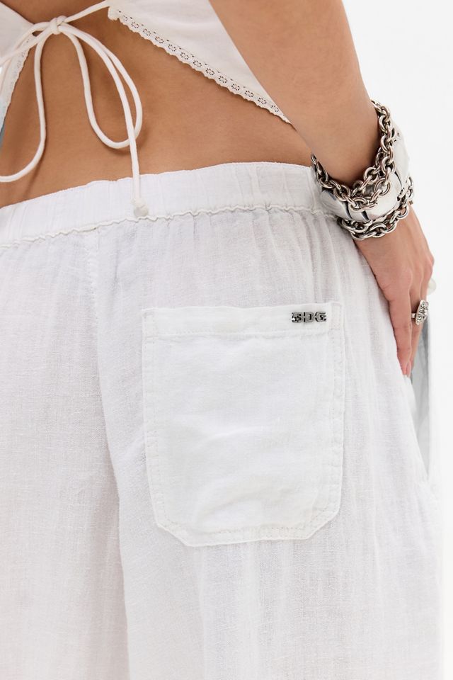 Pantalones Cocoon Holgados de Lino Bobbi BDG #3