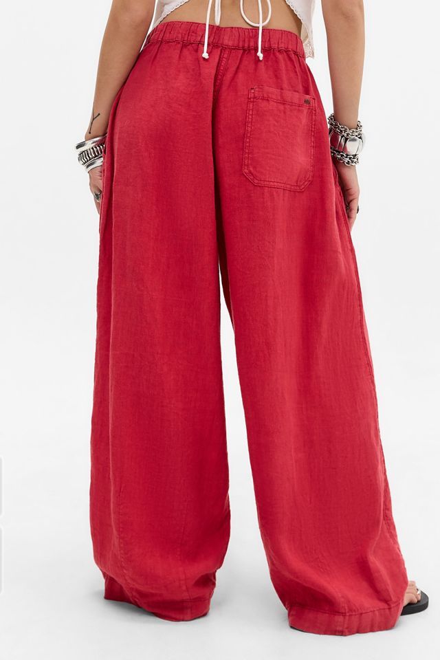 Pantalones Cocoon Holgados de Lino Bobbi BDG #2